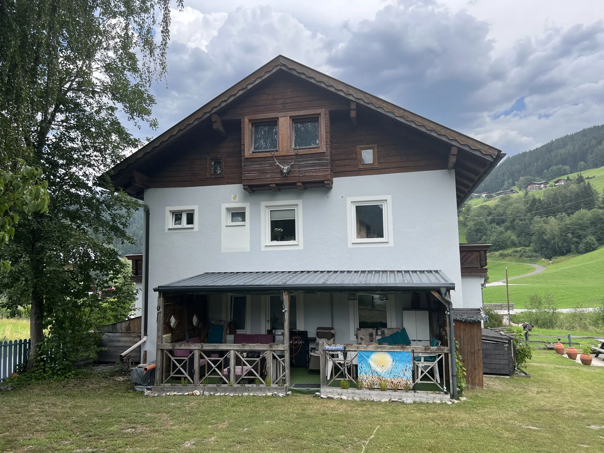 Appartement Zonnen-Alp in de zomer